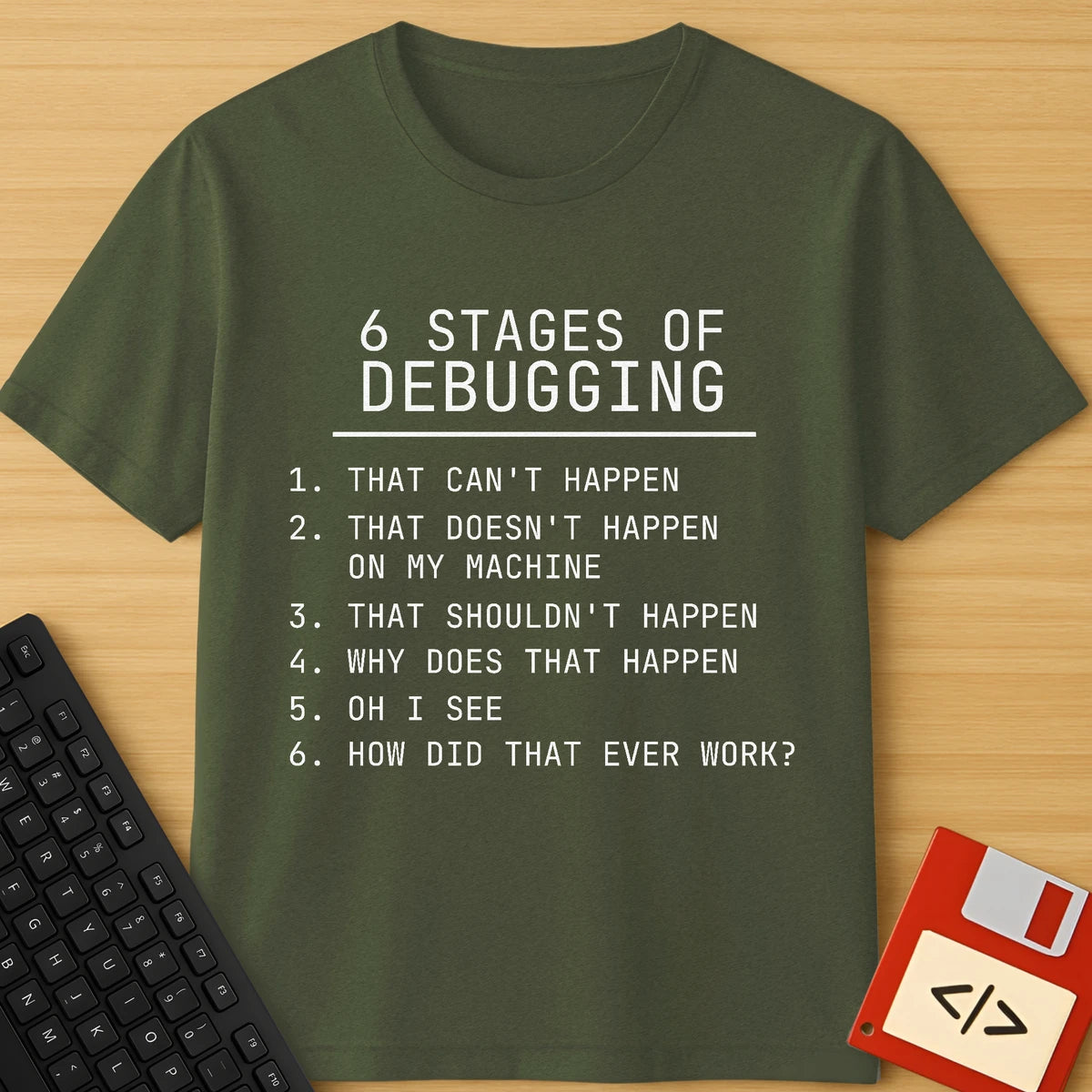 6 Stages Of Debugging